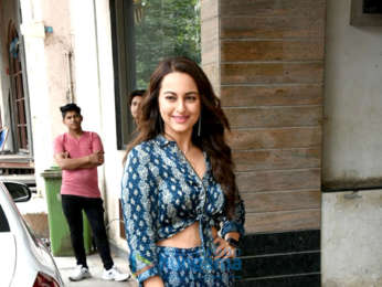 Sonakshi Sinha promotes her film Happy Phirr Bhag Jayegi