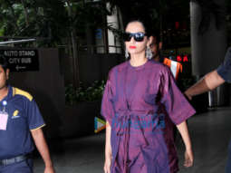 Sonam Kapoor Ahuja, Raveena Tandon and others snapped at the airport