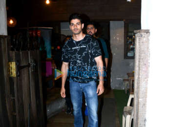 Sooraj Pancholi spotted at Hakim’s Aalim in Bandra