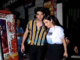 Sophie Choudry spotted at Bastian in Bandra