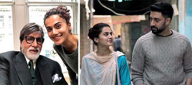 Taapsee Pannu opens up about working with both Amitabh Bachchan and Abhishek Bachchan Taapsee Pannu opens up about working with both Amitabh Bachchan and Abhishek Bachchan