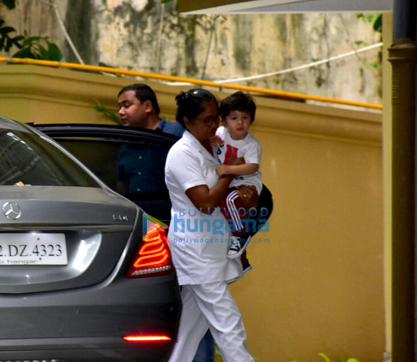 Taimur Ali Khan snapped in Bandra Taimur Ali Khan snapped in Bandra