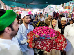 Team Laila Majnu snapped at Ajmer Dargah