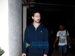 Tiger Shroff and Ananya Pandey snapped at Satyam Dance Hall in Juhu