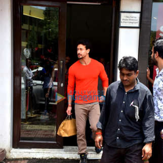 Tiger Shroff and Disha Patani spotted at Bastian in Bandra