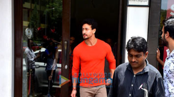Tiger Shroff and Disha Patani spotted at Bastian in Bandra