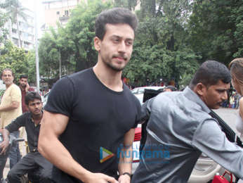 Tiger Shroff and Disha Patani spotted at Bastian in Bandra