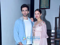 Tripti Dimri and Avinash Tiwari snapped at the Balaji office