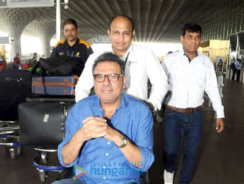 Vaani Kapoor and Boman Irani snapped at the airport