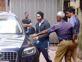 Varun Dhawan snapped in Bandra