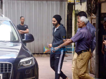 Varun Dhawan snapped in Bandra