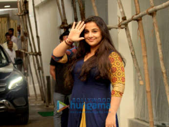 Vidya Balan snapped at Sunny Super Sound in Juhu