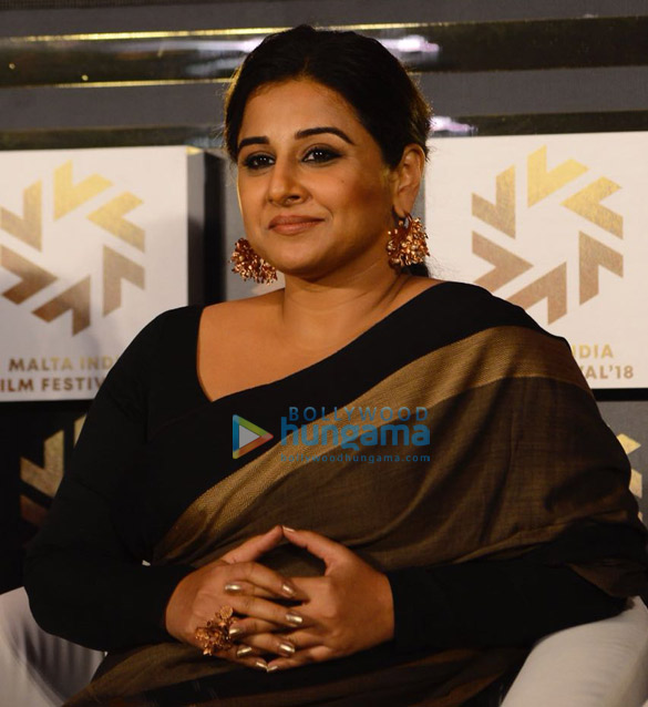 vidya balan snapped attending the malta india film festival 2018 4