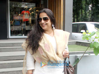 Vidya Balan spotted at the Puma store in Khar