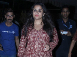 Vidya Balan spotted at the airport