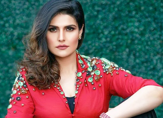 Zareen Khan supports an initiative for public hygiene Zareen Khan supports an initiative for public hygiene