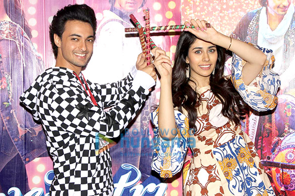 aayush sharma and warina hussain snapped promoting their film loveratri at mehboob studio 5