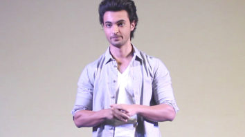 Aayush Sharma promotes ‘Loveratri’ at Sophia College
