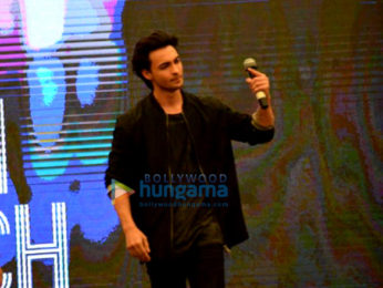 Aayush Sharma snapped at Loveratri song launch