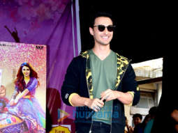 Aayush Sharma snapped promoting his film Loveratri at Ruia College