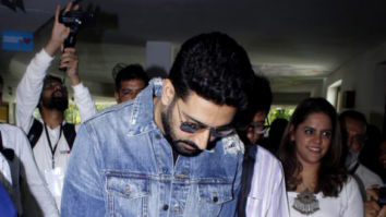 Abhishek Bachchan graces the inauguration of the Whistling Woods International ‘75 Frames’ rare portrait collection of Amitabh Bachchan
