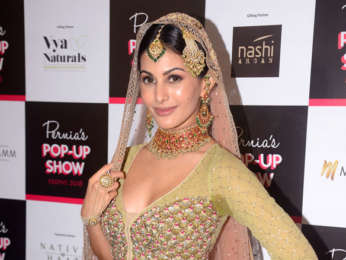 Amyra Dastur walks the ramp for Pernia's Pop-Up Show