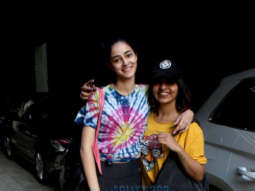 Ananya Pandey spotted at a dance class in Andheri