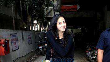 Ananya Pandey spotted at the gym in Andheri