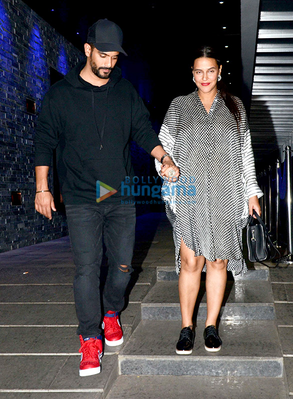 Angad Bedi and Neha Dhupia and spotted at Hakkasan in Bandra
