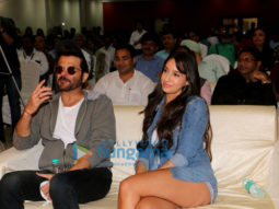 Anil Kapoor & Nora Fatehi snapped at NM College Festival