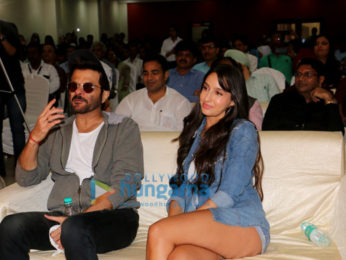 Anil Kapoor & Nora Fatehi snapped at NM College Festival