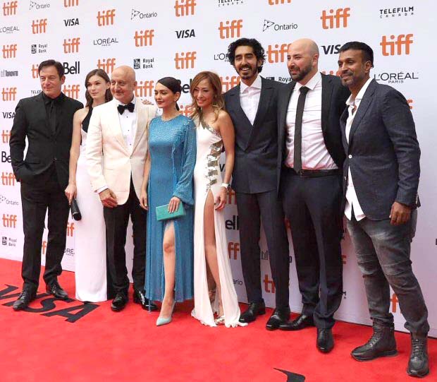 Anupam Kher, Dev Patel, Armie Hammer, Jason Isaacs make a splash at world premiere of Hotel Mumbai at TIFF 2018