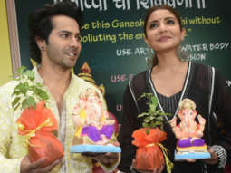 Anushka Sharma and Varun Dhawan are promoting eco-friendly Ganesh Chaturthi celebrations