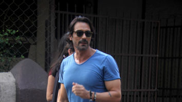 Arjun Rampal spotted with his daughters in Bandra
