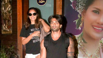 Bipasha Basu and Karan Singh Grover spotted outside a spa in Bandra