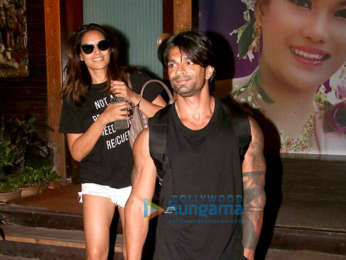 Bipasha Basu and Karan Singh Grover spotted outside a spa in Bandra