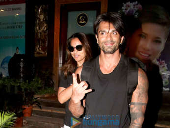 Bipasha Basu and Karan Singh Grover spotted outside a spa in Bandra