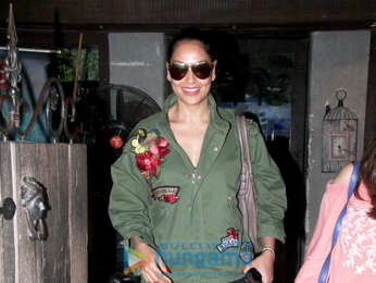 Bipasha Basu spotted at Hakim's Aalim Salon in Bandra