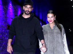 CUTE COUPLE- Neha Dhupia & Angad Bedi SPOTTED at Hakkasan