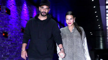 CUTE COUPLE- Neha Dhupia & Angad Bedi SPOTTED at Hakkasan