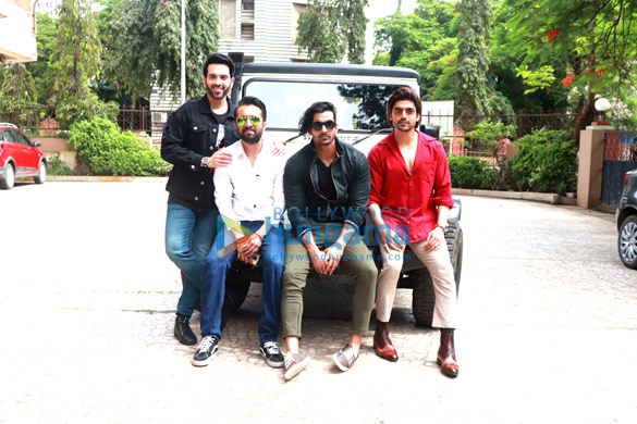 Cast of Paltan snapped promoting the film Cast of Paltan snapped promoting the film