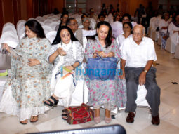 Celebs snapped attending the prayer meet for the late Kalpana Lajmi