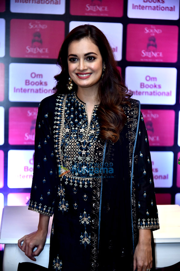 dia mirza graces the launch of the sound of silence book in delhi 6