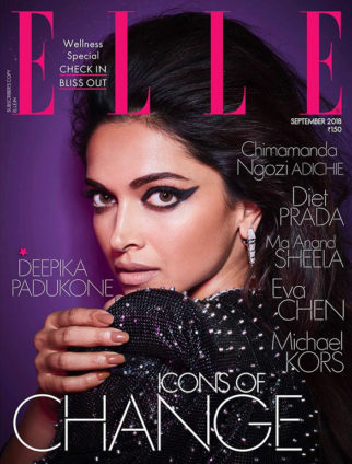 Deepika Padukone On The Cover Of Elle
