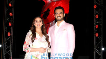 Esha Deol and Bharat Takhtani snapped on sets of the TV serial Kasautii Zindagii Kay 2