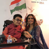 Esha Gupta gets teary eyed as a talented 15 year old physically challenged boy sings for her