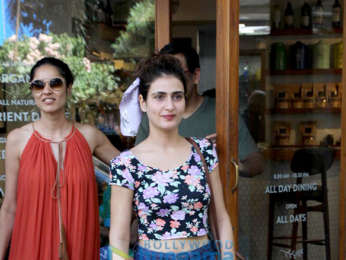 Fatima Sana Shaikh spotted at Sequel