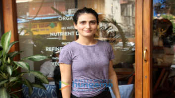 Fatima Sana Shaikh spotted at Sequel Cafe in Bandra