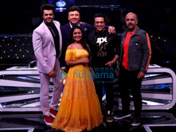 Govinda snapped promoting Fry Day on Indian Idol set
