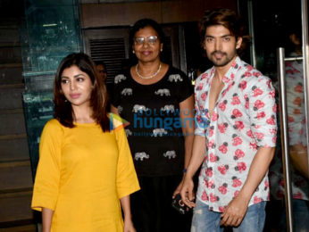 Gurmeet Choudhary snapped at Silver Beach Cafe in Juhu